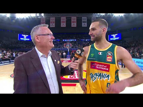 Jack McVeigh post-game interview vs Melbourne United - Championship Series