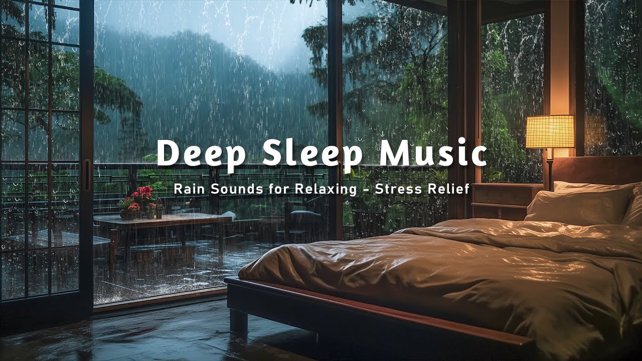 Deep Sleep Music with Rain Sounds and Piano – Insomnia and Overthinking ...