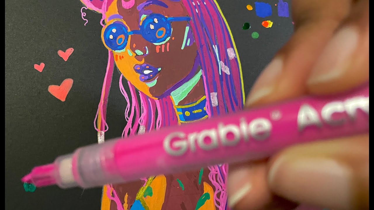 Drawing with Grabie Markers (Review) 