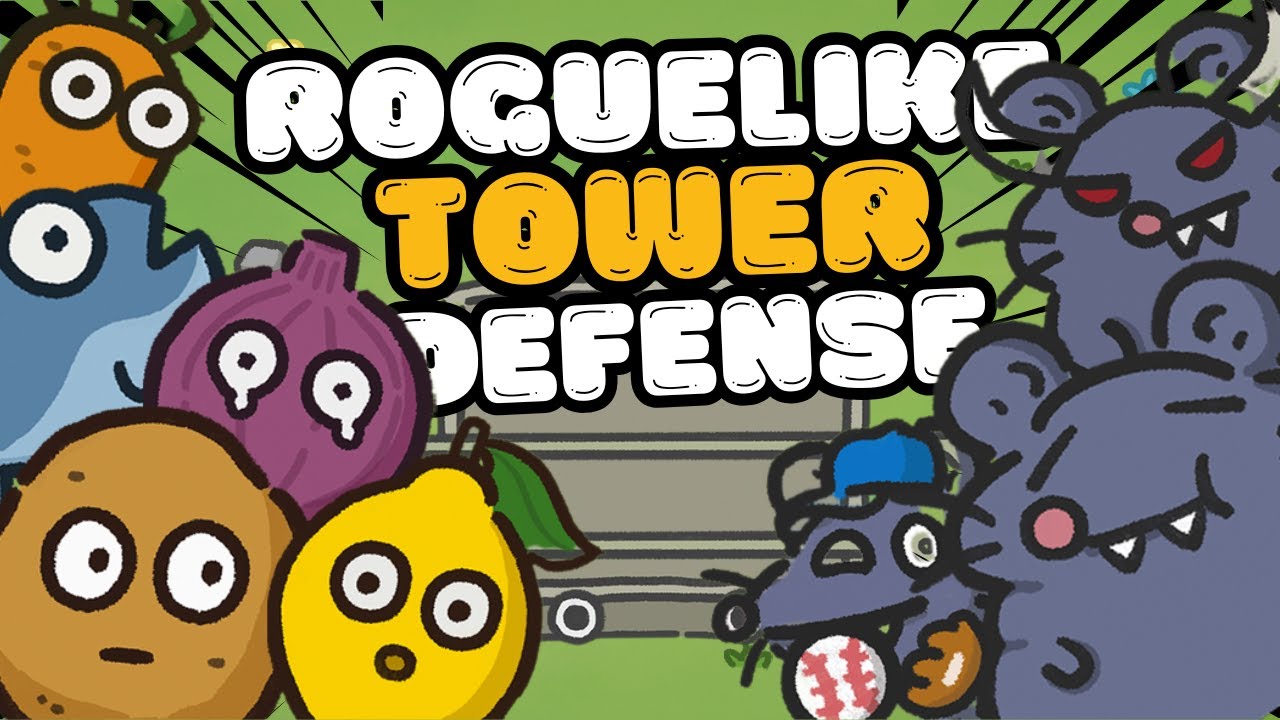 BROTATO convertido en ROGUELIKE TOWER DEFENSE | Skewer Squad