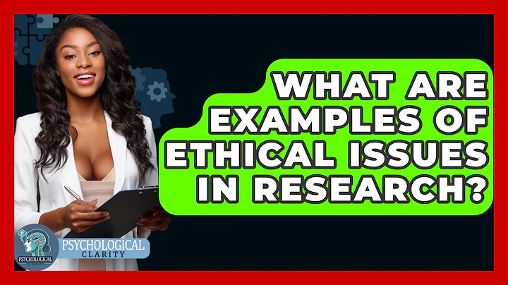 What Are Examples of Ethical Issues in Research? - Philosophy Beyond