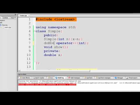 ภาษาซีพลัสพลัส CPP 150 PrefixAndPosfixOpertorOverloading