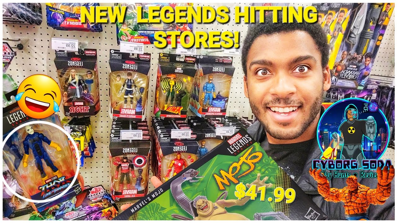 TARGET TOY HUNT NEW MARVEL LEGENDS DELUXE MOJO ACQUIRED!! +NEW