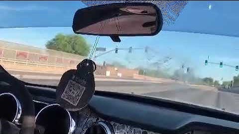 2009 Mustang V6 open header acceleration