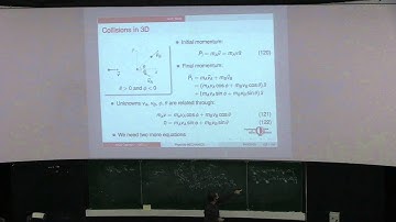 Mechanics I - Week 9 - Day 1 - Lecture 3 - Prof. Dr. Altuğ Özpineci
