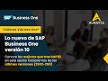 Lo nuevo de SAP Business One Versión 10 | Talleres Viernes One®