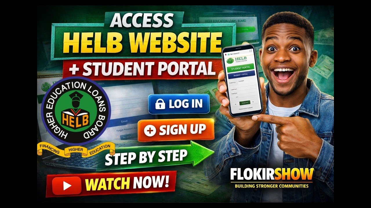 Helb App 🚀 HOW TO ACCESS HELB WEBSITE & STUDENT PORTAL (STEP-BY-STEP GUIDE 2026 ...