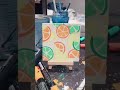 Poscamarkers posca canvas paintmarkers citrus