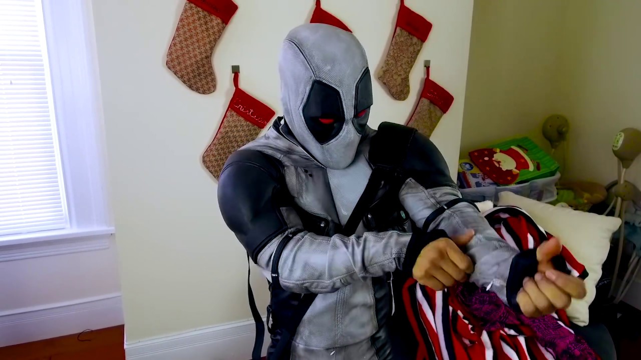 Deadpool Suit X Force Movie Replica Suit Fitting Test Suit By Professionalcosplay Youtube