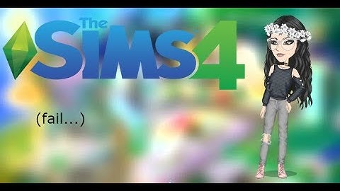 Attempting to make my MSP avatar in The Sims 4!