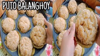 PUTO BALANGHOY|HOW TO MAKE DELICIOUS PUTO CASSAVA|YUMMYLICIOUS WITH ROSE🌹