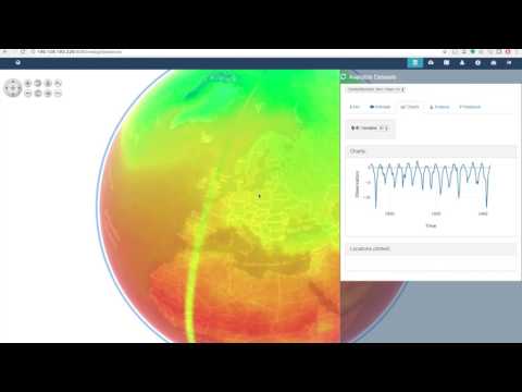 webGlobe Demonstration  NASA Europa Challenge