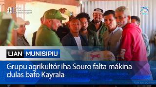 Grupu agrikultór iha Souro falta mákina dulas bafo Kayrala