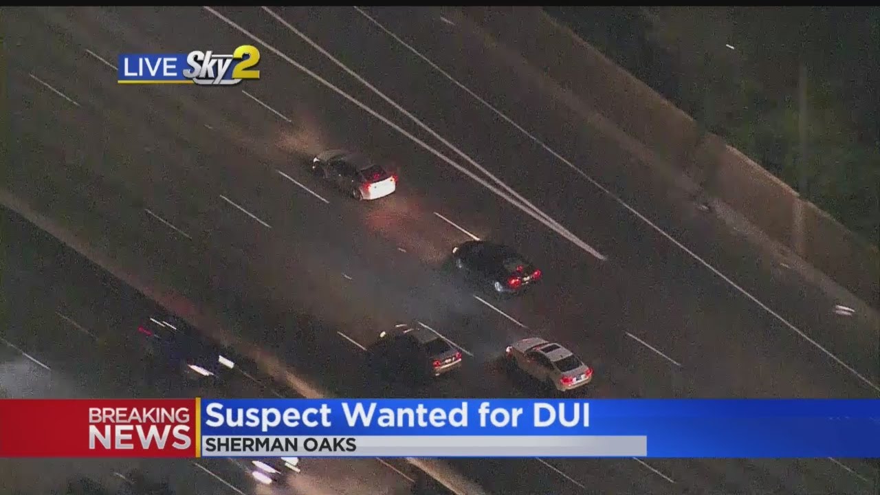 Possible DUI Driver Leads Police On Wild Chase - YouTube