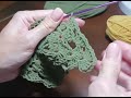 Квадратный мотив#1.Часть 3-итог. Крючок, хендмейд.Crochet Square Motif Tutorial Beginners #knitting