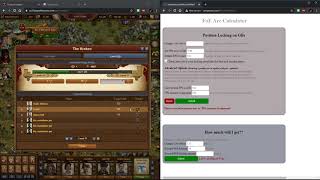 homemade arc calculator (Forge of Empires)
