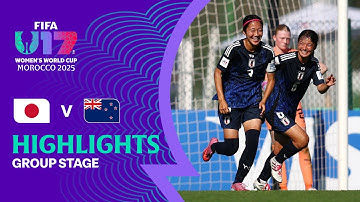 Japan v New Zealand Highlights | FIFA U-17 Women