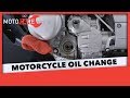 FJR1300 motorcycle oil change