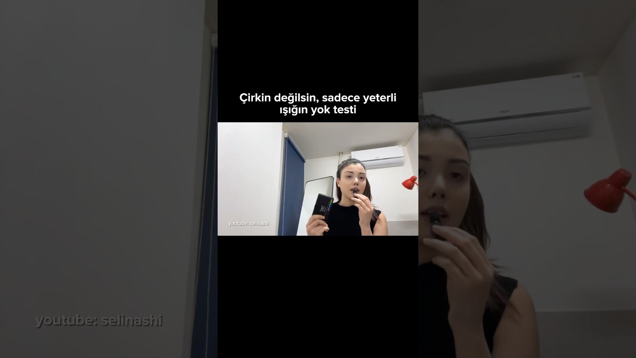 influencer ışığı testi 