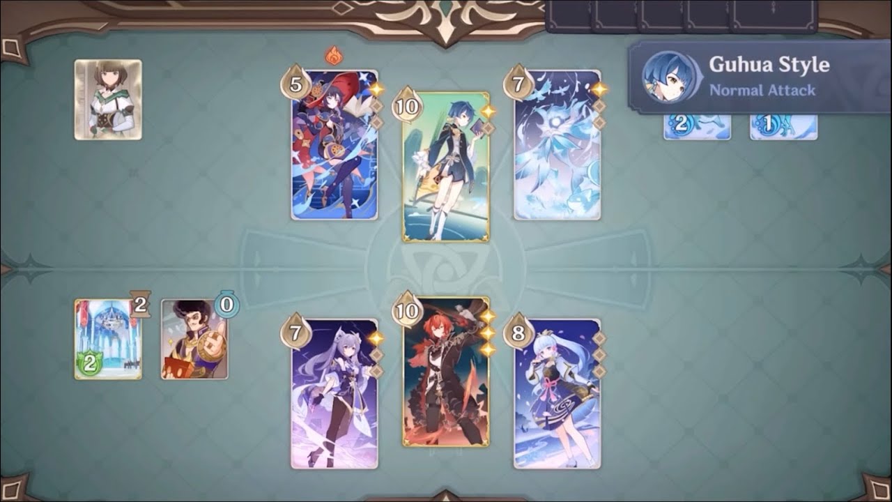 Genius Invocation TCG Gameplay Clip Genshin Impact genshinimpact 