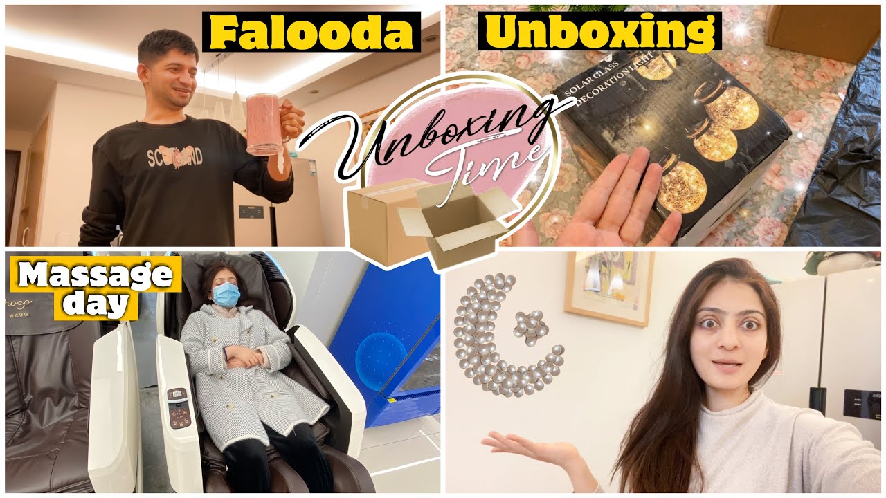 Unboxing Ramadan Shopping Stuff - Zayn Made Falooda  - Rida Zayn Vlogs