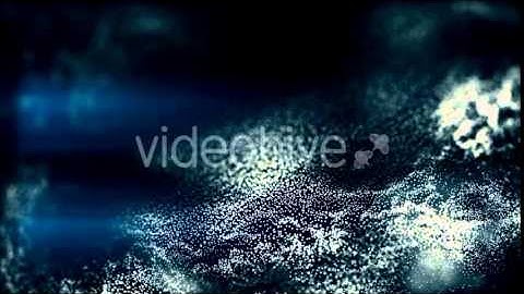 Monochrome Abstract Particles, Defocused Bokeh Seamless Loop