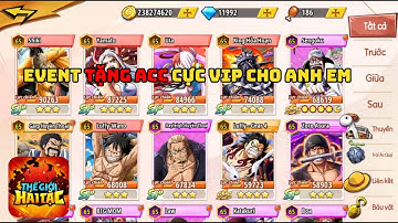 Thế Giới Hải Tặc #72: Đổi Vật Phẩm Sự Kiện Tuần 11 - Event Tặng ACC Siêu Ngon P1