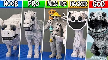 LEGO ALL Monsters in ZOONOMALY 2 (Compilation №2) : Noob, Pro, HACKER! / (ZOONOMALY 2)