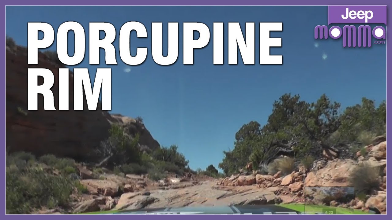 Porcupine Rim Trail in Moab Great Time Off Roading in a Lifted Jeep