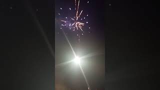 New years day firework