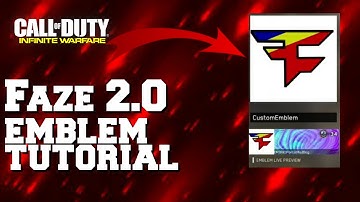 Faze 2.0 Infinite Warfare emblem tutorial