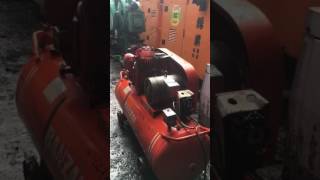 Air Compressor Banzai test run