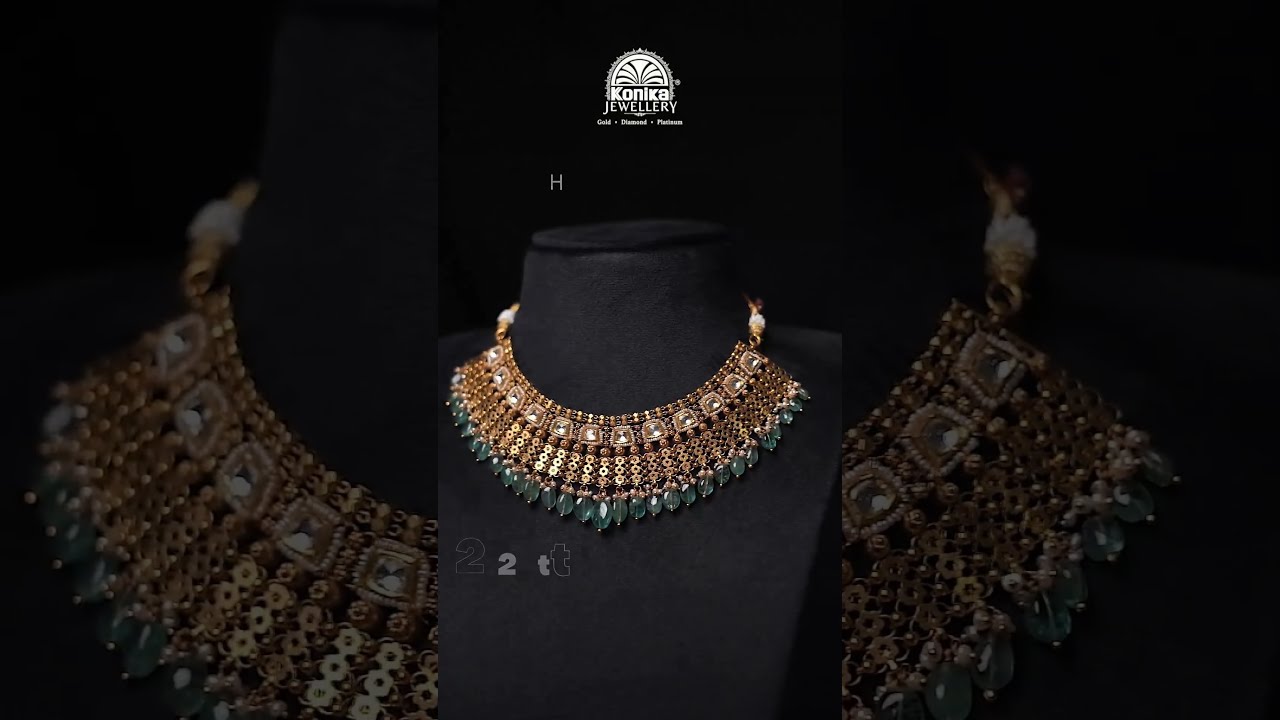Heritage masterpiece in 22kt gold adorned with emeralds is a treasure 