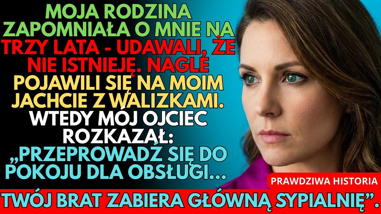 RODZINA O MNIE ZAPOMNIAŁA, DOPÓKI NIE ODKRYLI MOJEGO LUKSUSOWEGO JACHTU. PROŚBA OJCA TO PRZESADA!