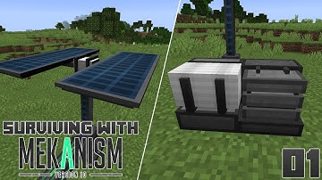 Surviving With Mekanism v10 :: E01 - Getting Started & Basic Power Generation