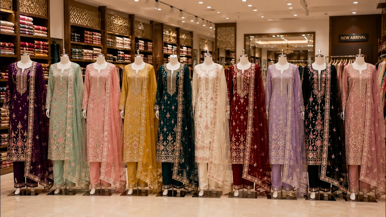 Premium Banarasi Readymade Suit Collection video thumbnail
