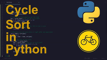 Cycle Sort Code in Python | Sorting Algorithms | Python Coding Tutorial | Python Coding Interview