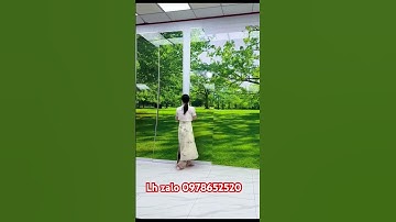 Tranh dán tường 3D tráng gương phong cảnh sắc nét