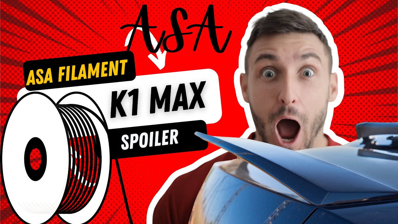 Creality K1 MAX ASA SPOILER - YouTube