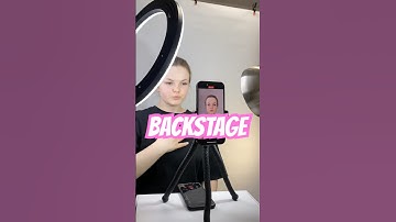 BACKSTAGE📱Are you waiting for the result? #makeup #backstage #transition