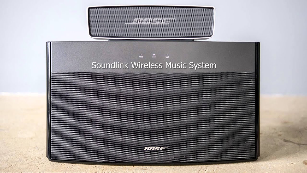 Bose Soundlink Mini vs. Bose Soundlink Wireless Music System