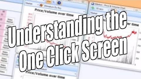 Using Bet Angel - Understanding the one click screen