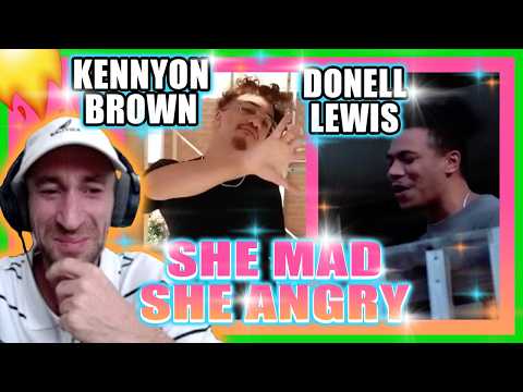 💥KENNYON BROWN x DONELL LEWIS - SHE MAD SHE ANGRY (REMIX)🎤💥My Reaction and Thoughts! #reaction #fyp