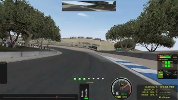 rfDynHUD for rFactor WTCC BMW E90 320si onboard test