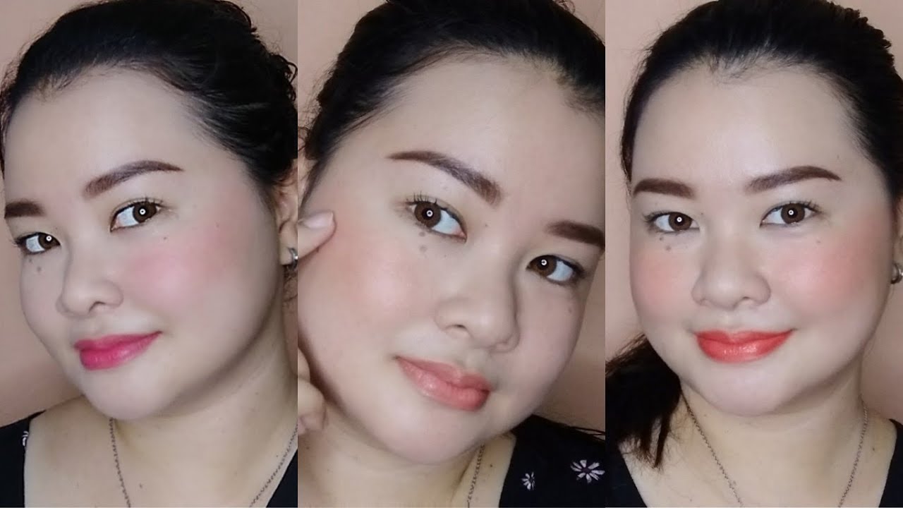 Fresh Everyday Look with Pretty Secret Lip And Cheek Soft Glow Tint Swatches