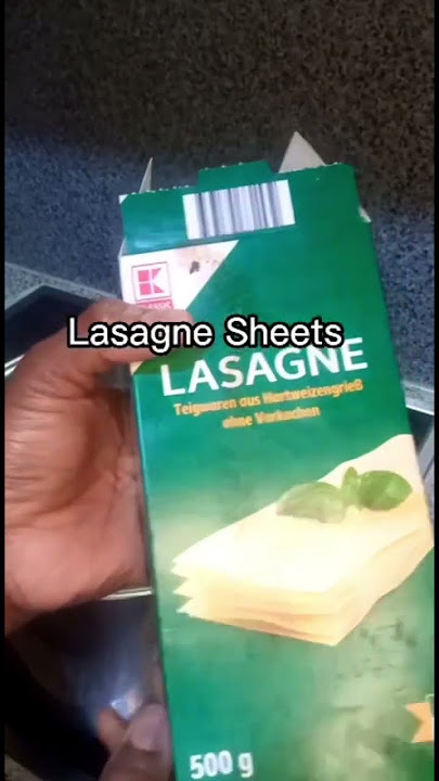 How to Boil Lasagna Sheets | Easy Method to Boil Lasagna Sheets #lasagna #boil #shorts