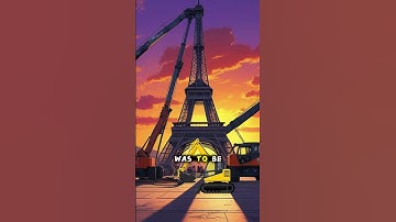 Wist je dat de Eiffeltoren een tijdelijk gebouw was?