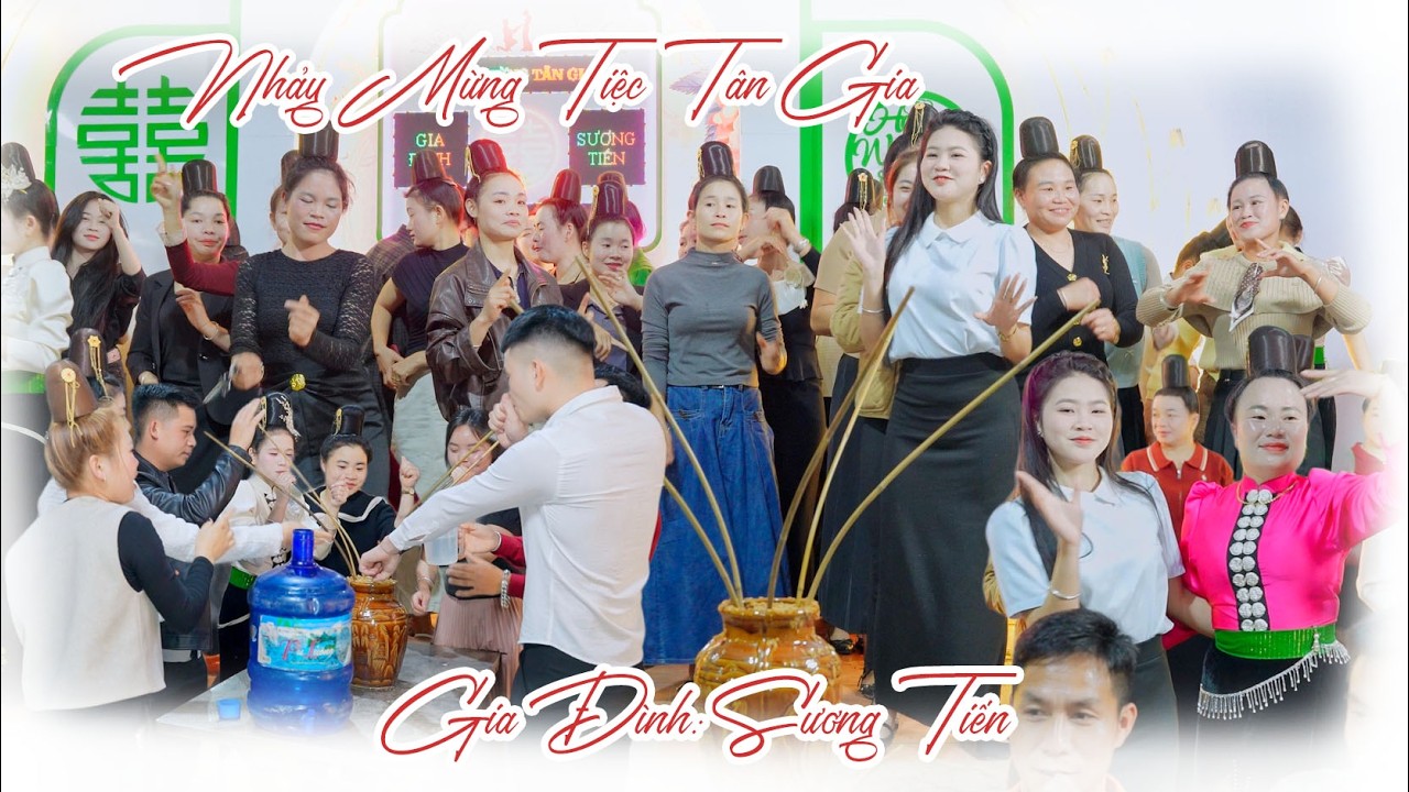 NHẢY MỪNG TIỆC TÂN GIA [ GIA ĐÌNH: SƯƠNG TIẾN ] BẢN THỐNG NHẤT - XÃ THUẬN CHÂU - SƠN LA