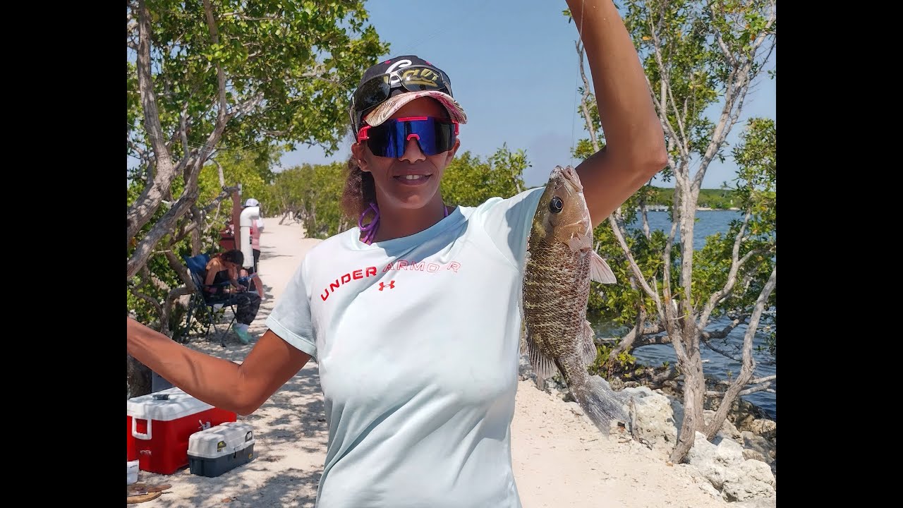 Fishing with Sandra at Biscayne National Park