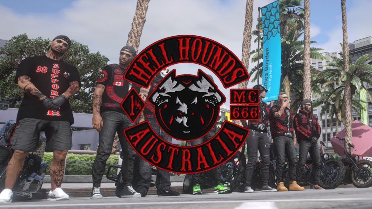 Hell Hounds MC vs The Hand Holders FiveM BoganRP YouTube